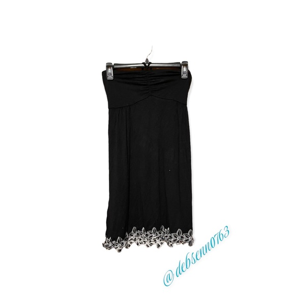 Blue Island Strapless Tie around Neck Dress - Picture 1 of 2